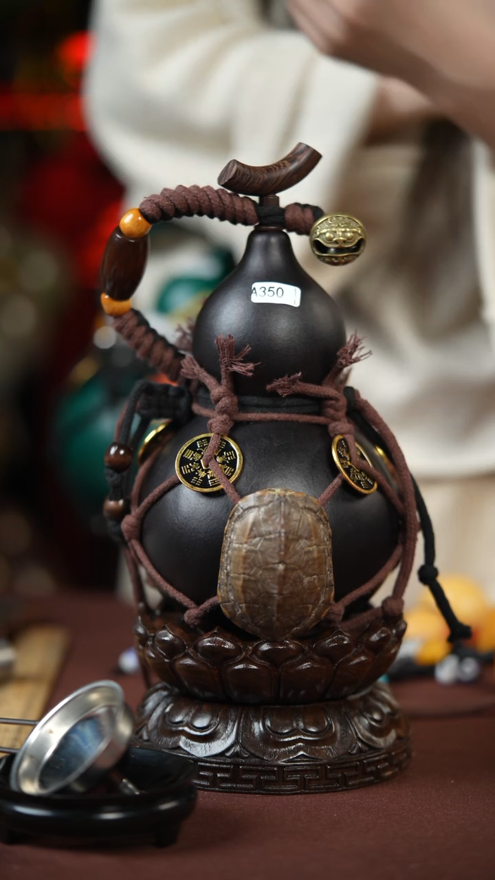 【闪购商品】350号500ml左右的非遗漆器酒葫芦