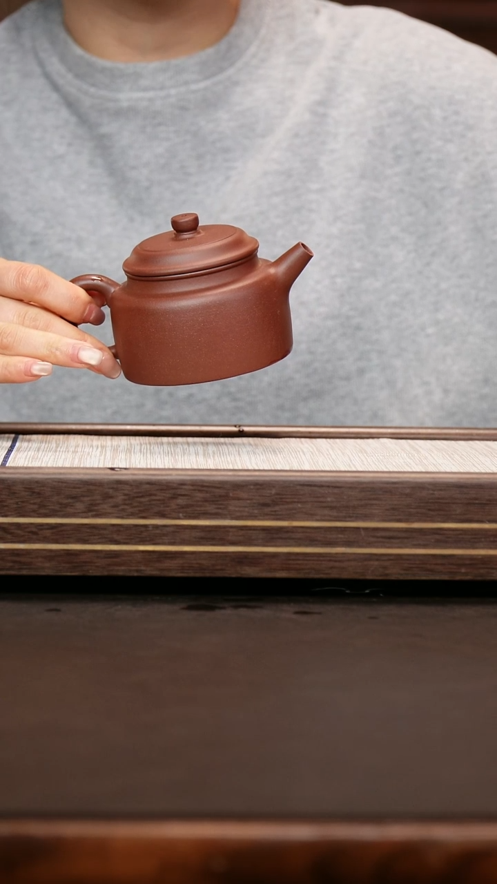 茶壶紫砂中槽清 德钟