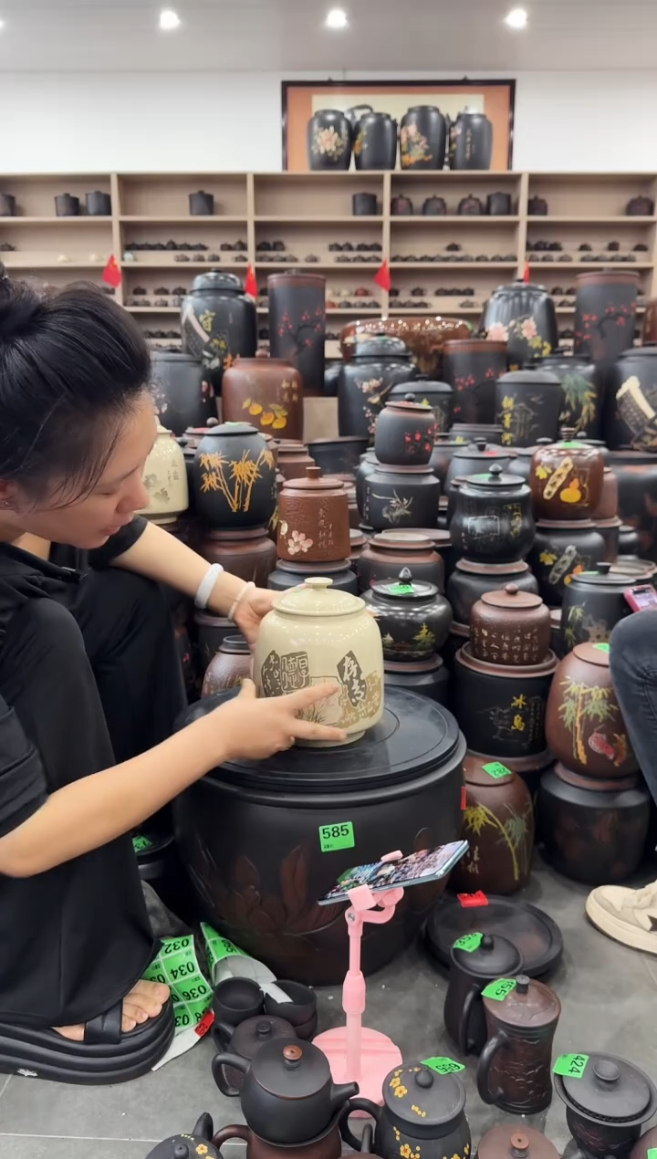 瑕疵茶叶罐 158 白泥 