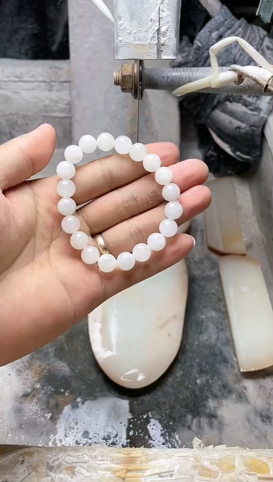 手串未镶嵌和田玉【手艺人815】01 gx