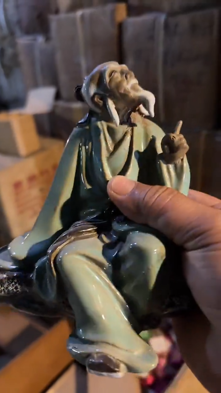 出口创汇陶瓷石湾公仔