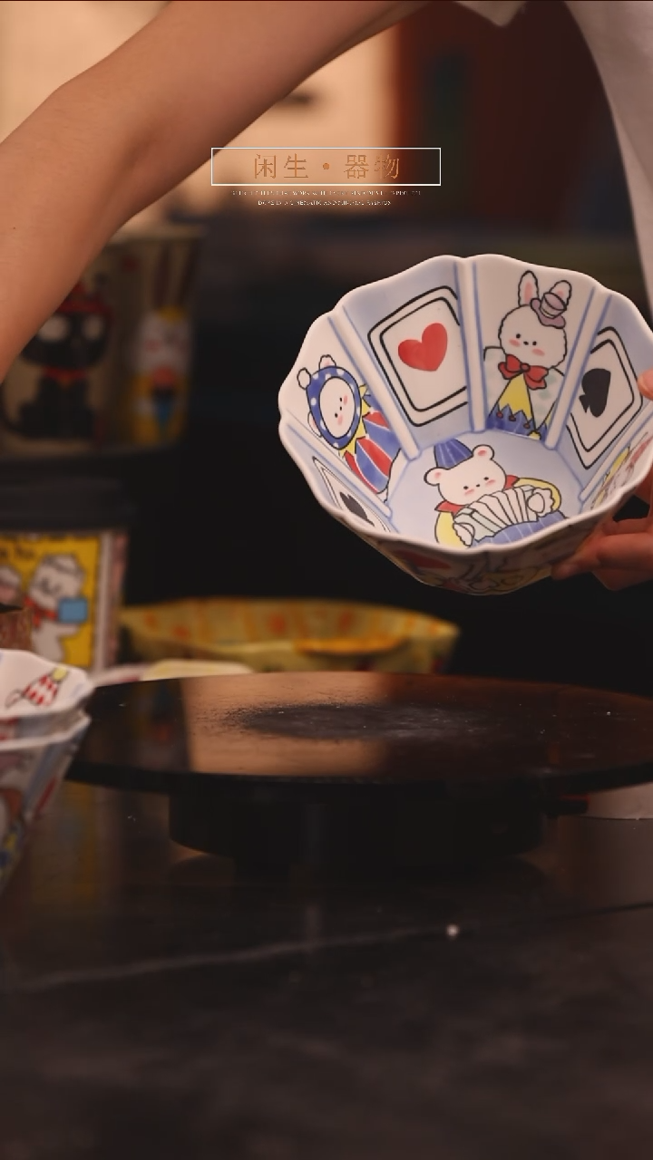 随机景德镇可爱设计师款陶瓷