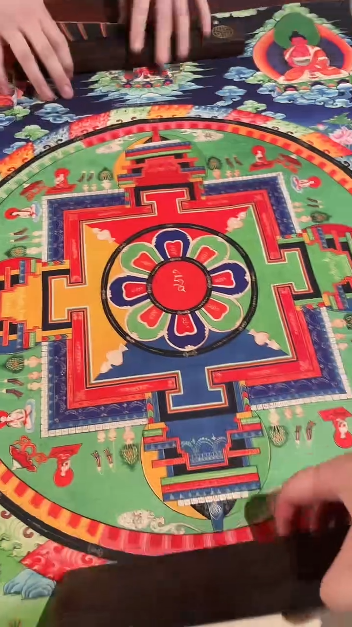 卷轴画手绘唐卡067