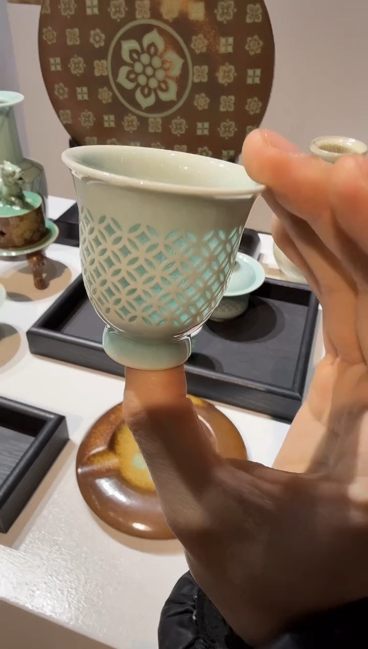 龙泉窑手工茶器包邮