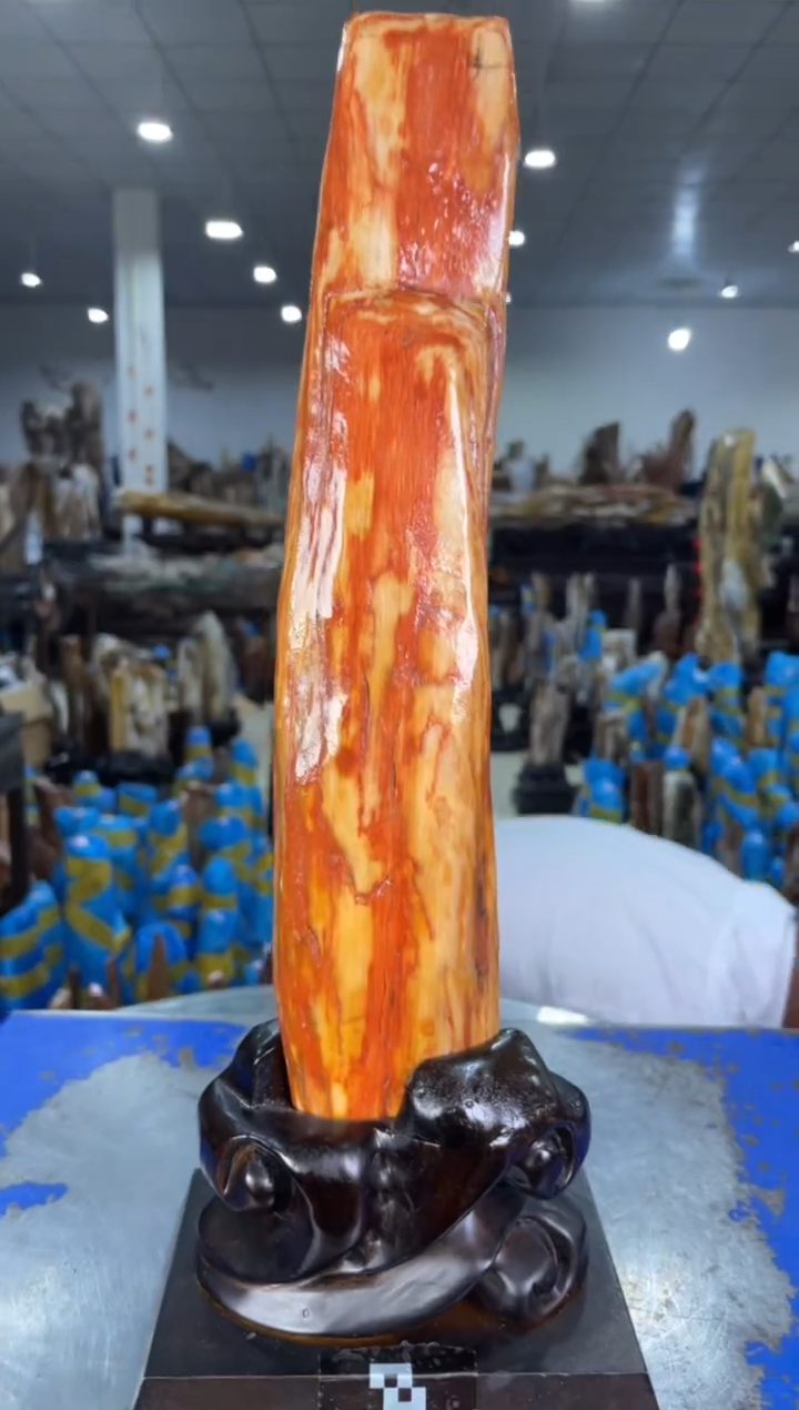 【闪购商品】硅化玉摆件未镶嵌17