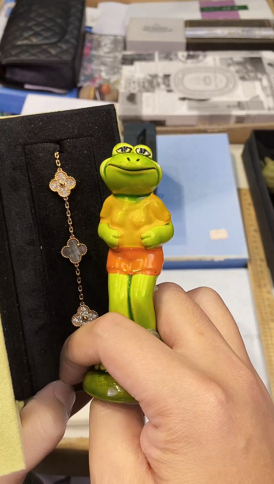 【闪购商品】瓷片四黑白手-都是我的大宝贝儿瓷器