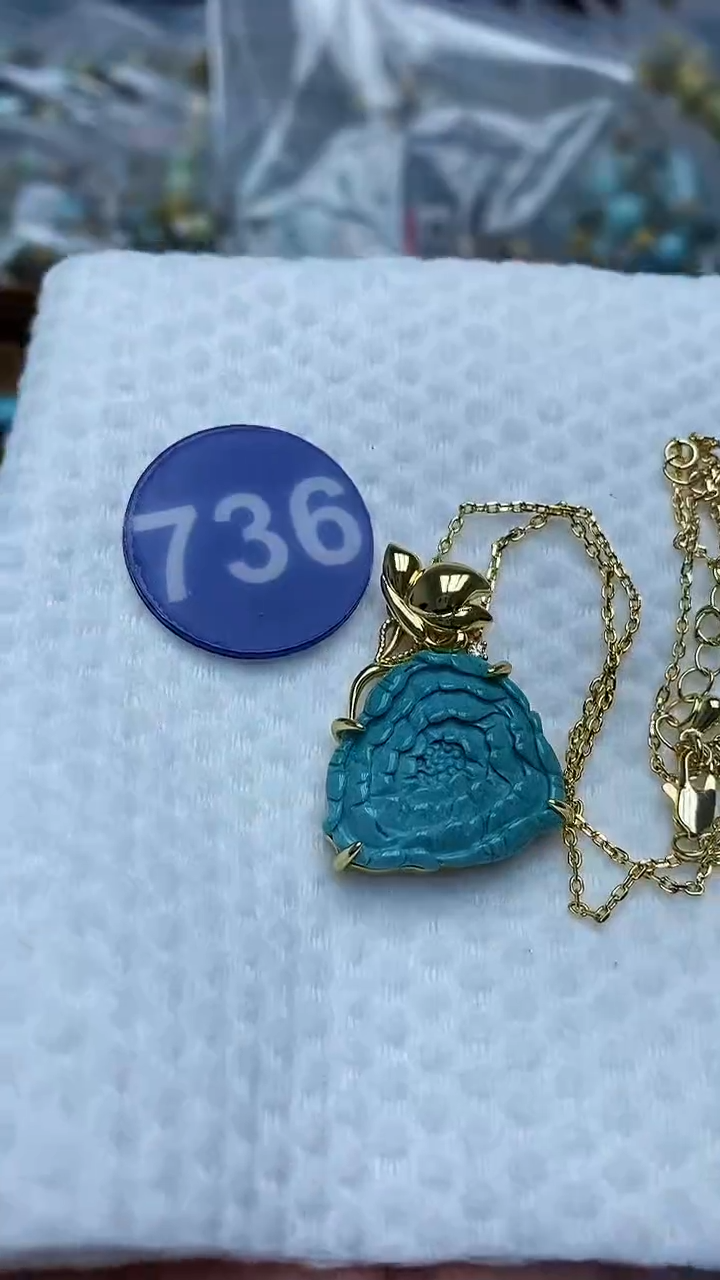 【闪购商品】绿松石项链合金736项链