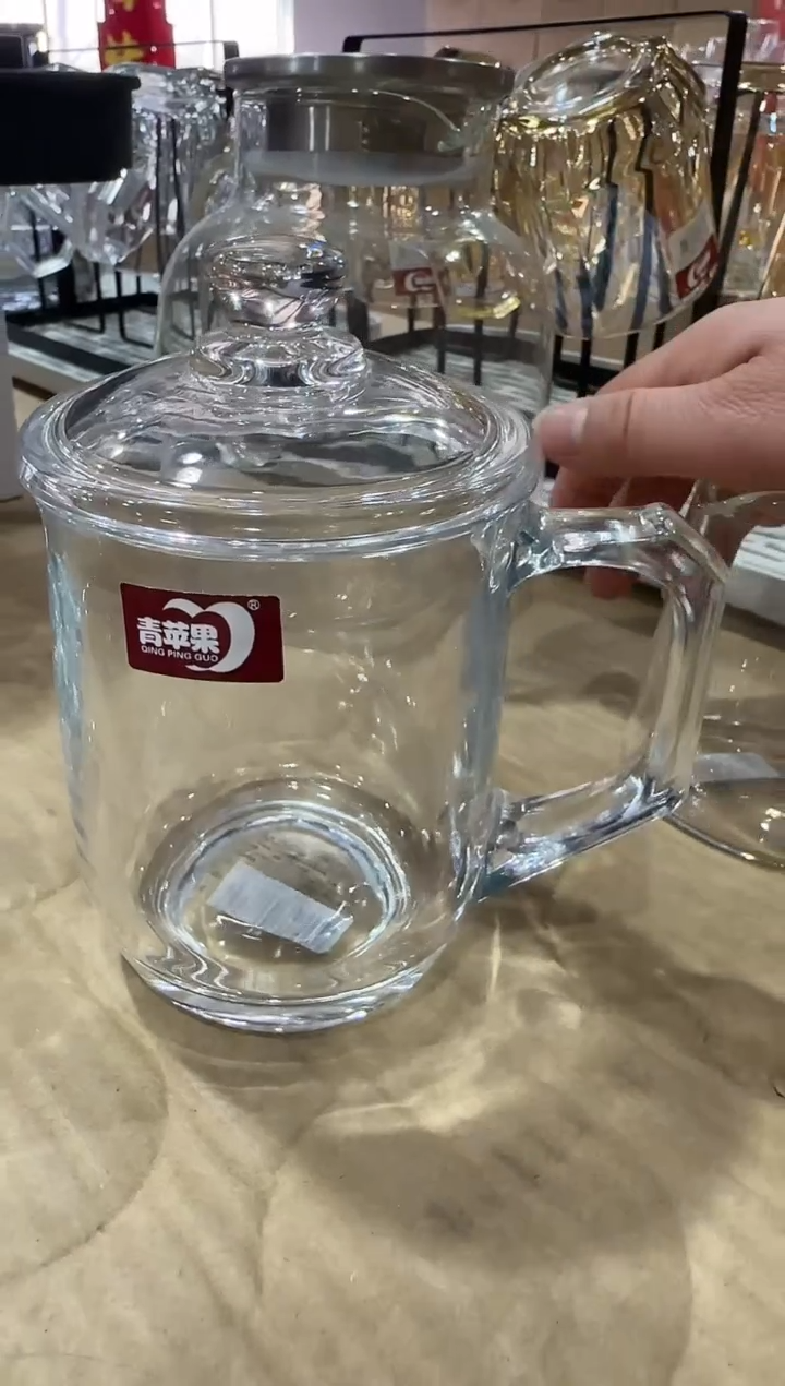【闪购商品】水晶玻璃无盖款青苹果闪购价*2