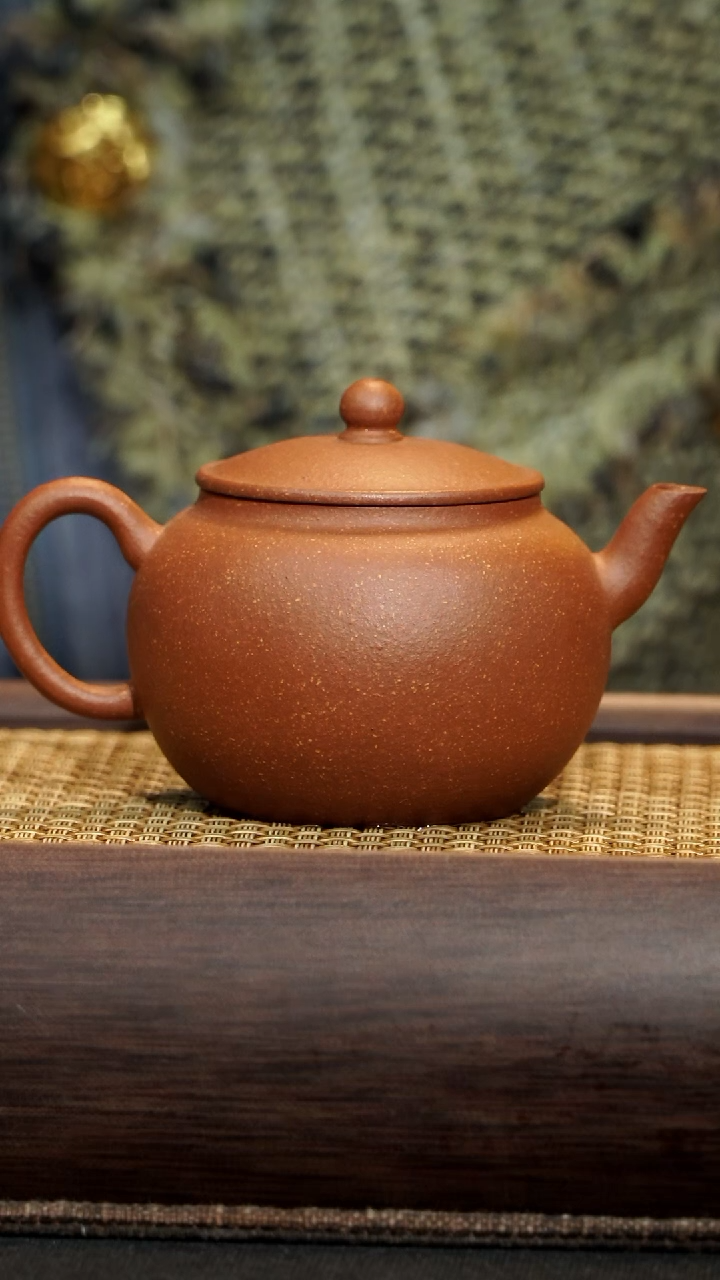 【闪购商品】紫砂茶壶明式古莲子降坡泥