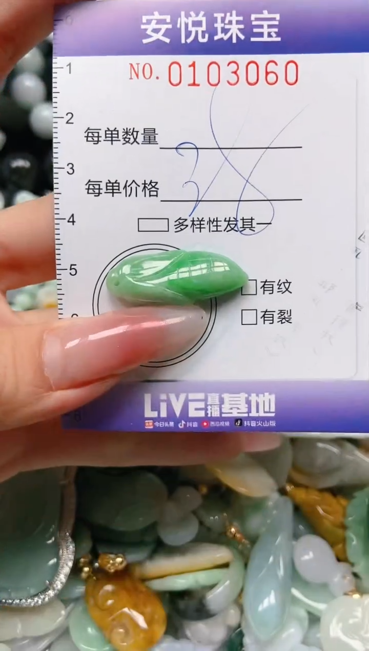 【闪购商品】翡翠颈饰未镶嵌闪购0103060