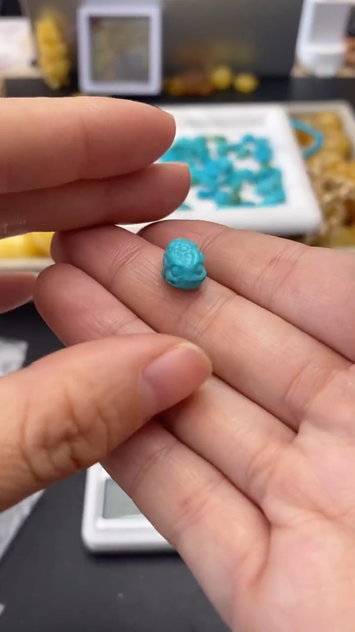 未镶嵌绿松石珠宝奇石809