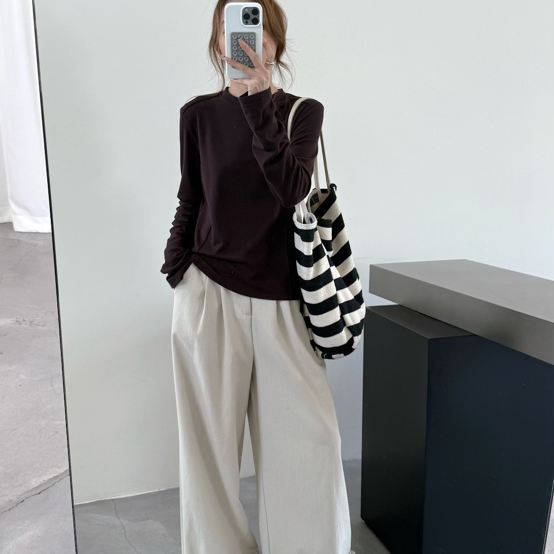 【马千伊专属】高端定制 羊绒鱼骨线打底衣