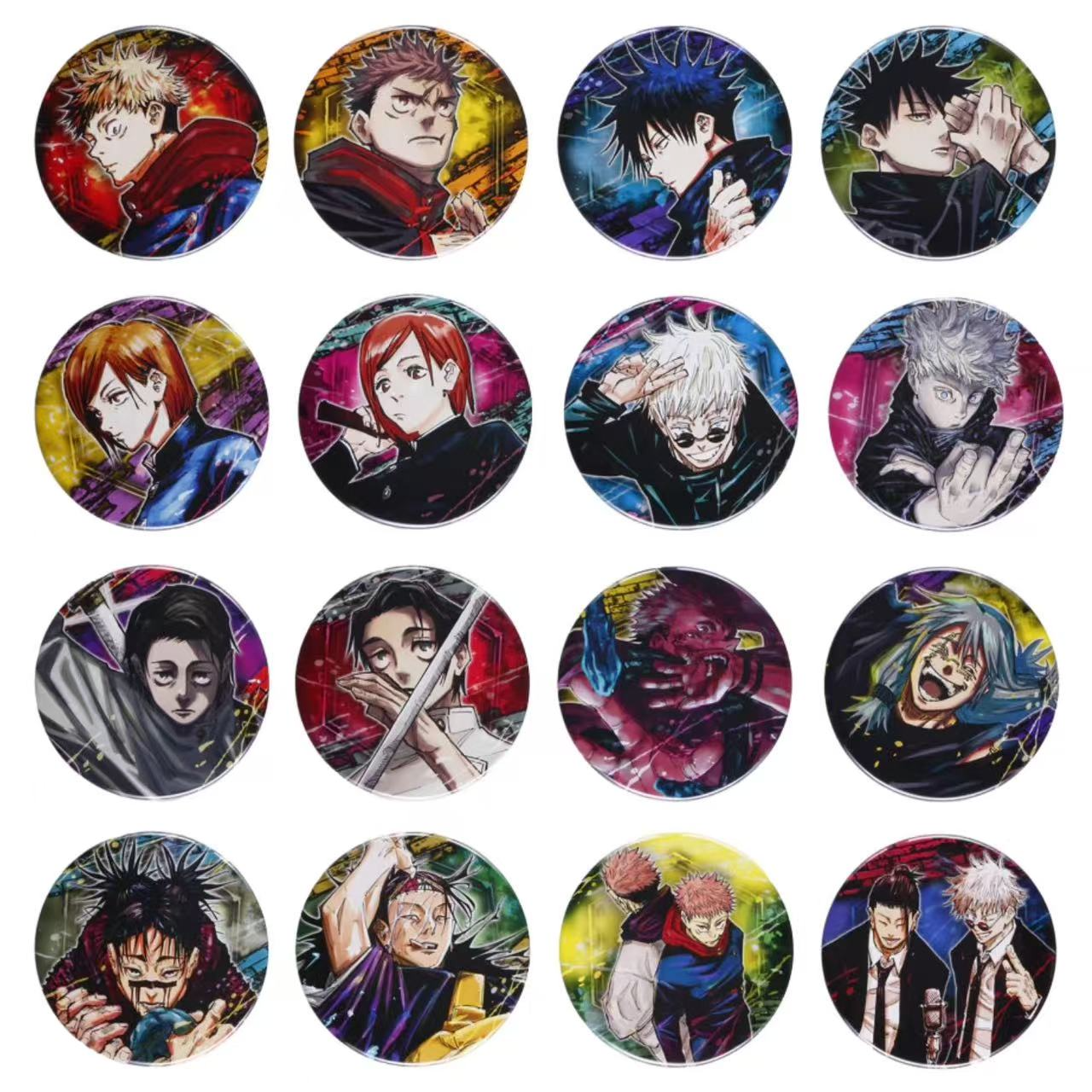 咒术回战 js 原画 吧唧 徽章【散池 盲盒 主播代拆】