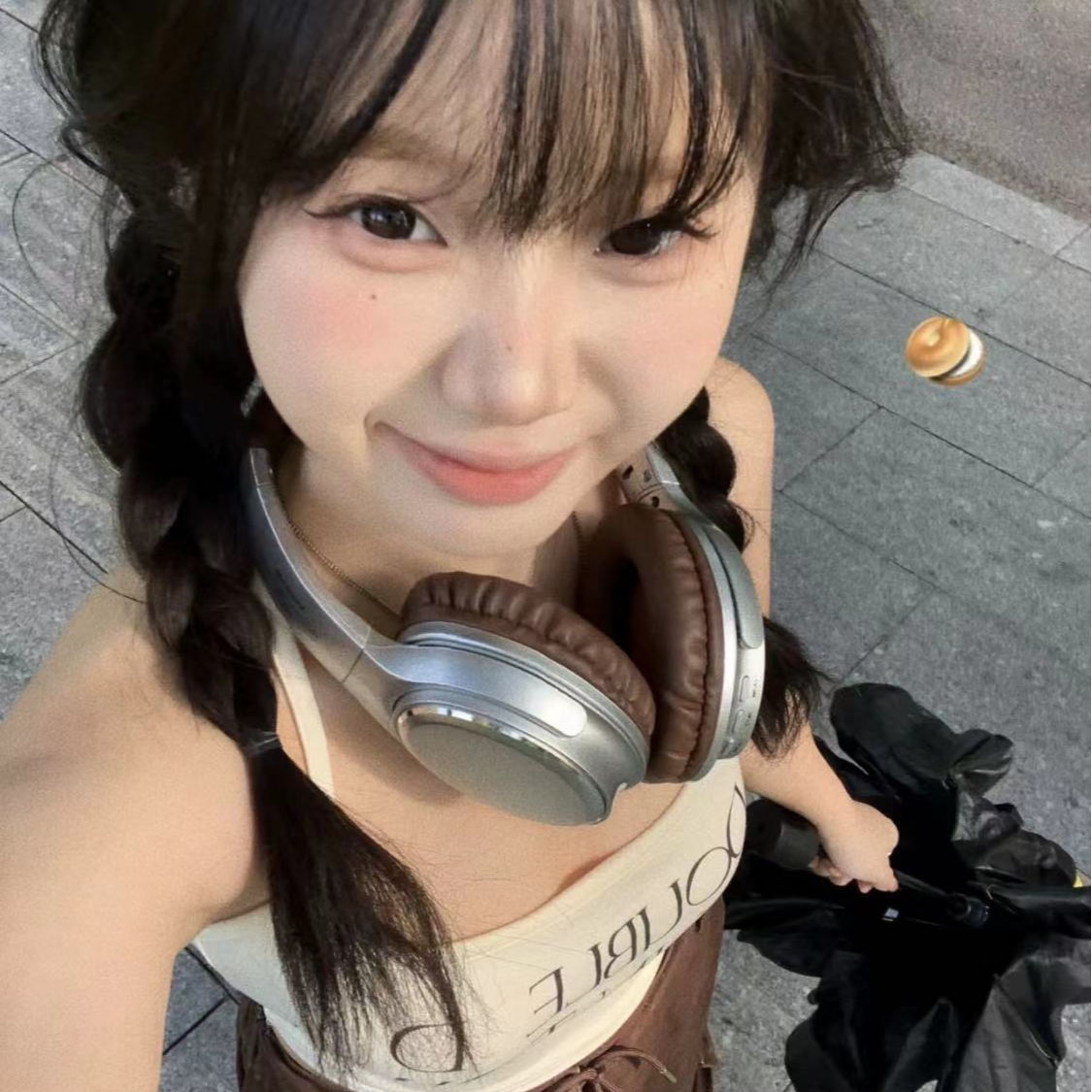 【虞书欣同款】冰韵iCEAir2美式运动复古无线头戴式降噪蓝牙耳机女.