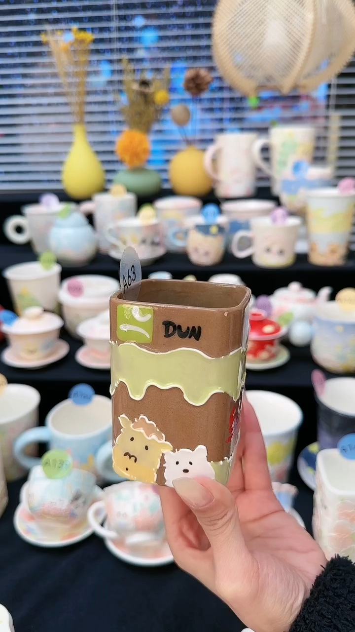 【闪购商品】摆件景德镇高温立体釉创意瓷