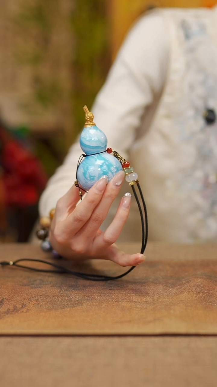 【闪购商品】574宴禾堂大漆脖挂葫芦68