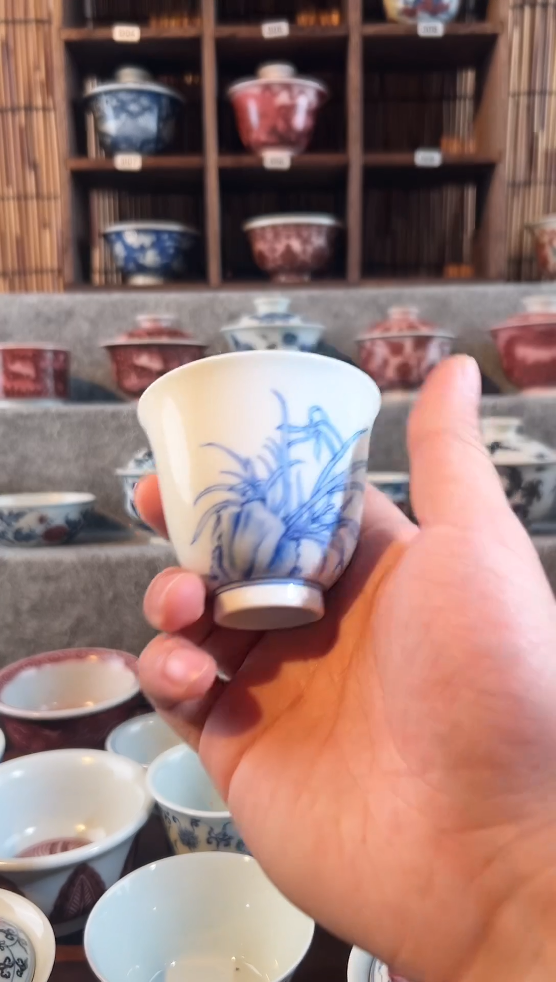 【闪购商品】天禄言瓷蓝花杯子
