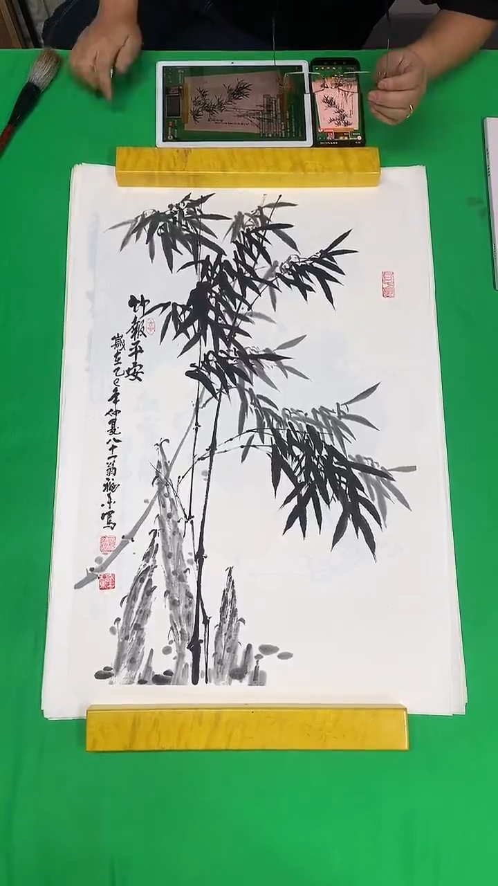纸本45＊70手绘国画作品定制