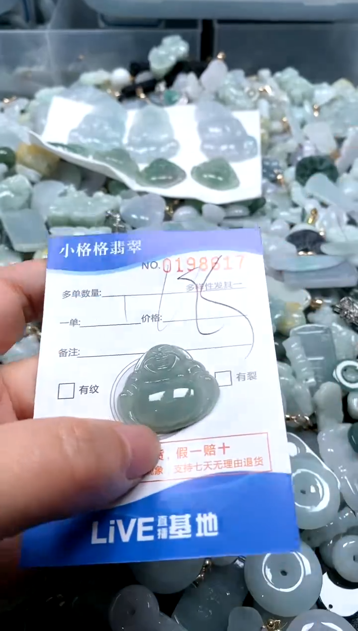 【闪购商品】翡翠颈饰未镶嵌闪购商品0198617