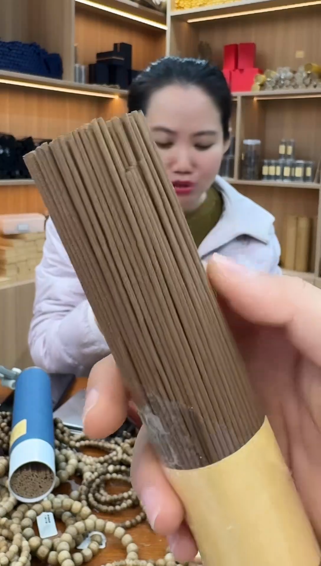 沉香虎斑棋黑棋线香50克