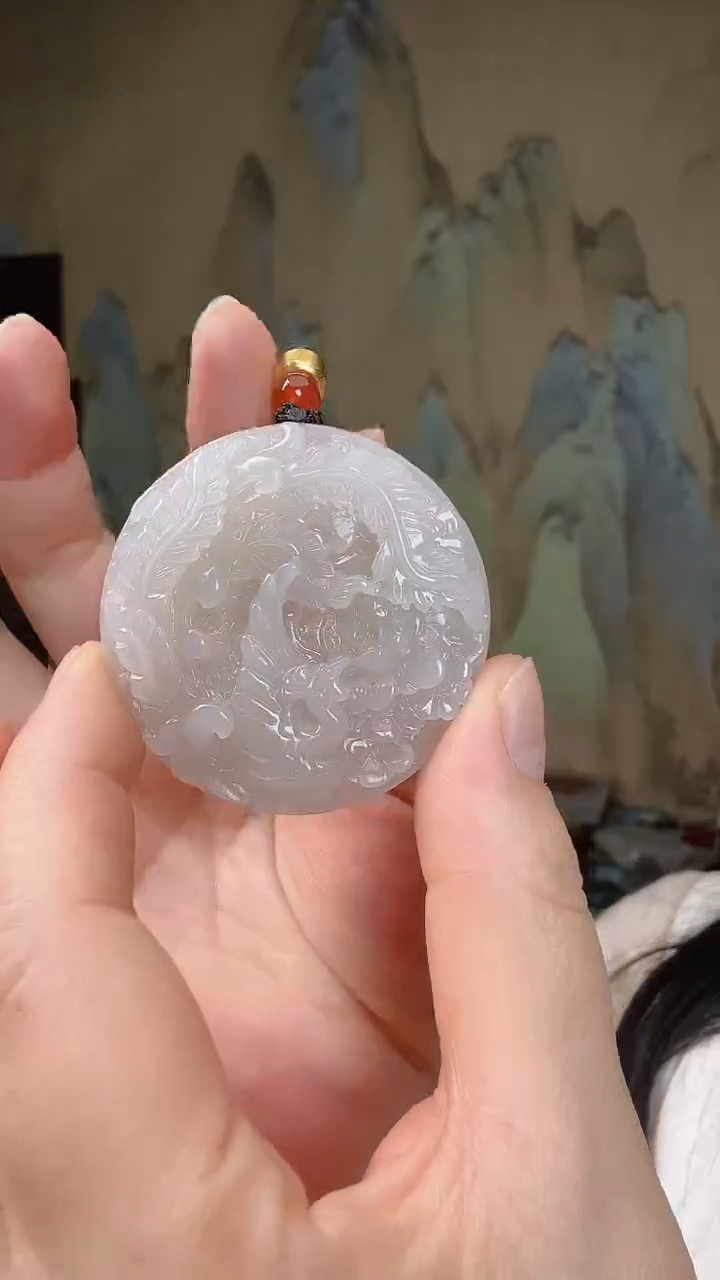 颈饰未镶嵌和田玉.