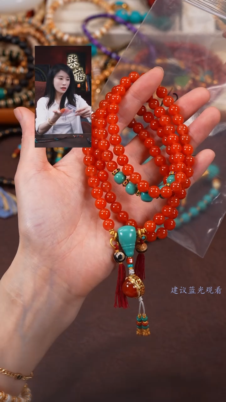 【闪购商品】玛瑙/玉髓手串未镶嵌柒禧文玩回血好物