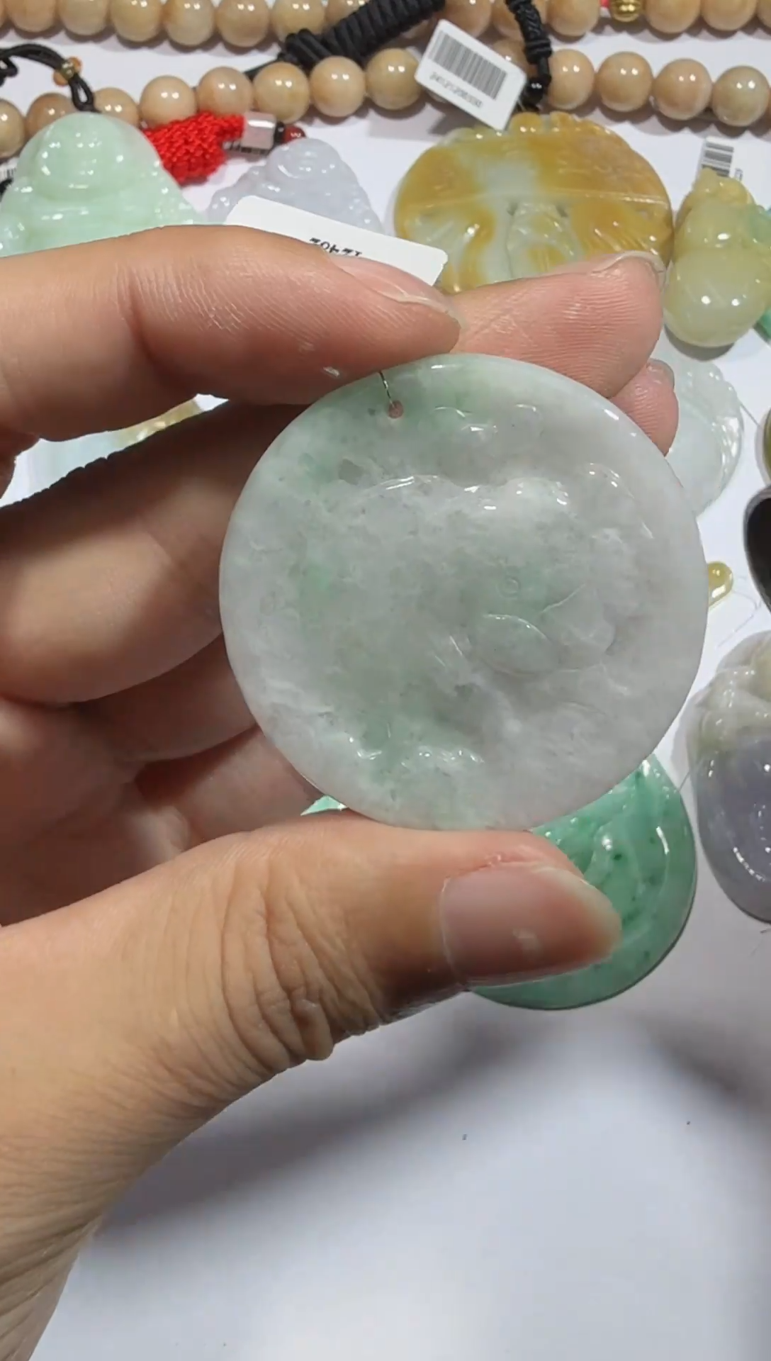 【闪购商品】翡翠颈饰未镶嵌00017579