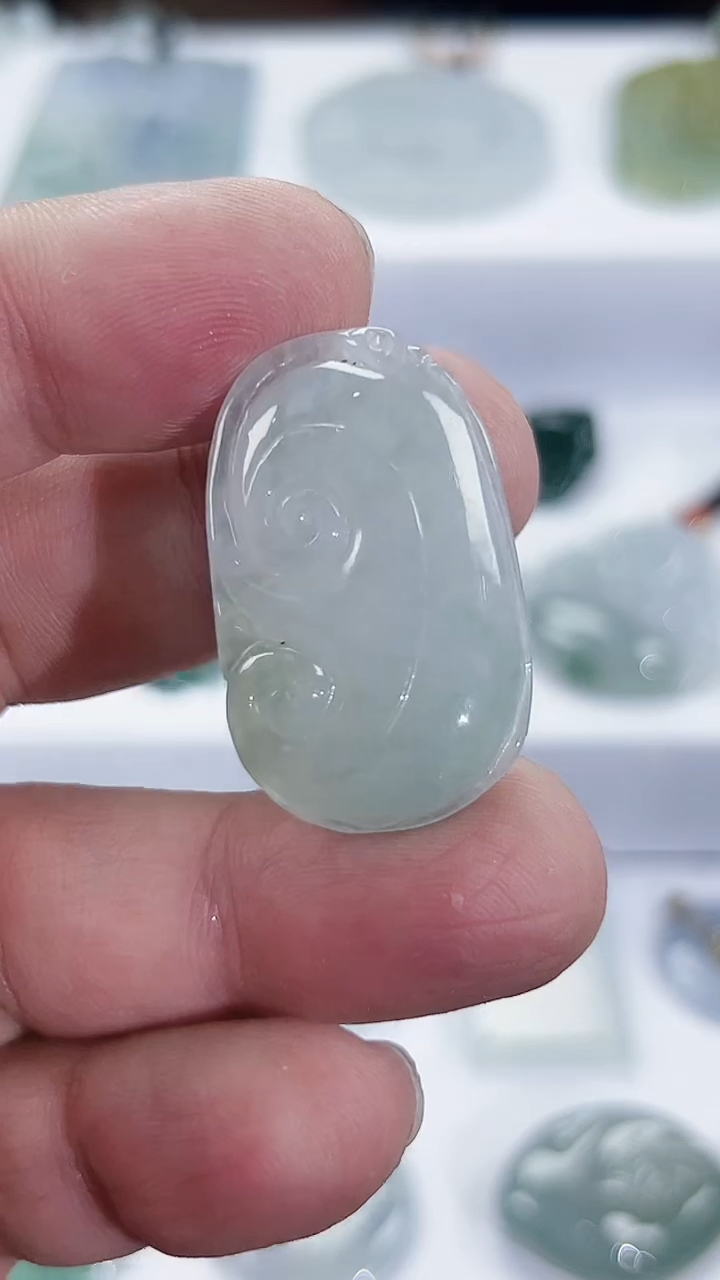 颈饰未镶嵌翡翠天然缅甸A货翡翠