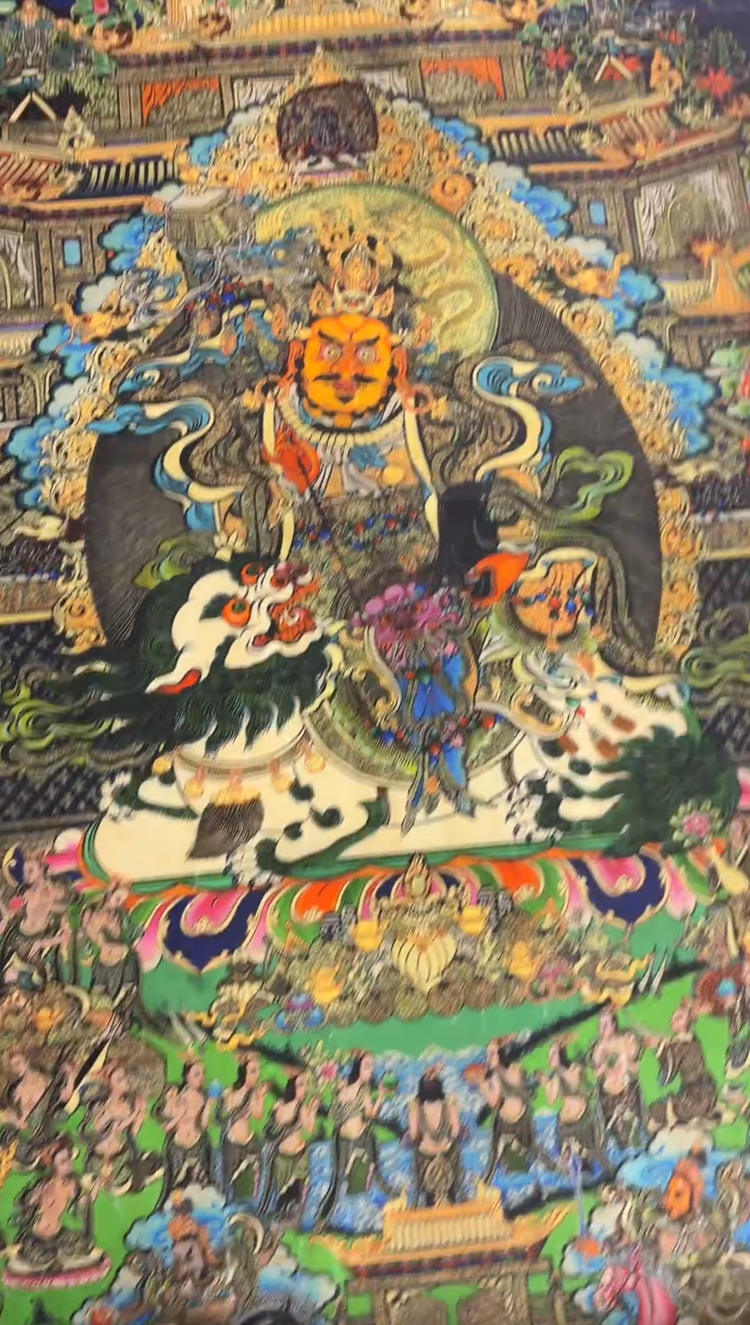 装裱画澄空梵像高端精选链接W90