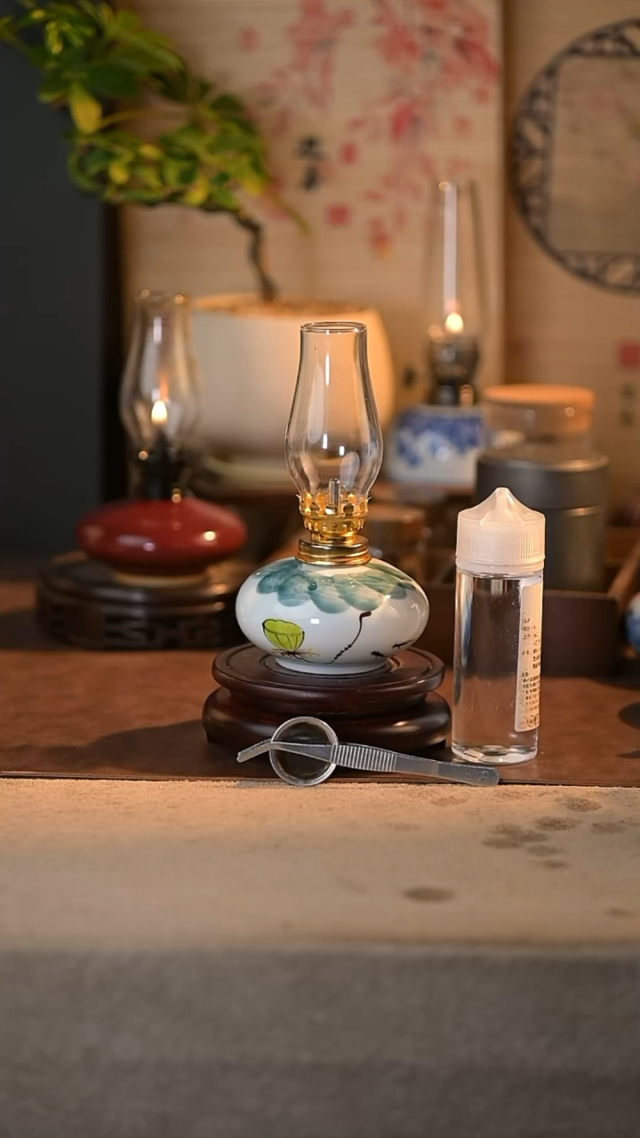 景德镇陶瓷香薰灯摆件