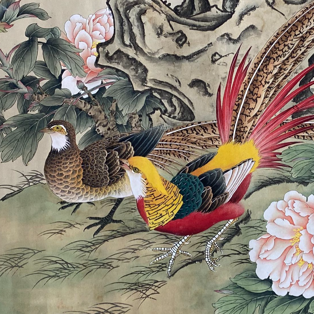 DZ9612 花鸟 纸本 130*66