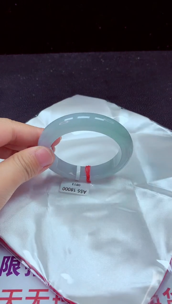 【闪购商品】翡翠手镯未镶嵌手镯55