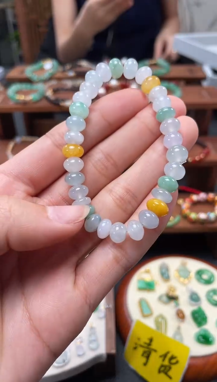 【闪购商品】翡翠套链未镶嵌一个   JK608