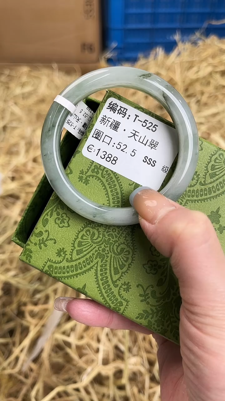 未镶嵌手镯石英质玉T-525