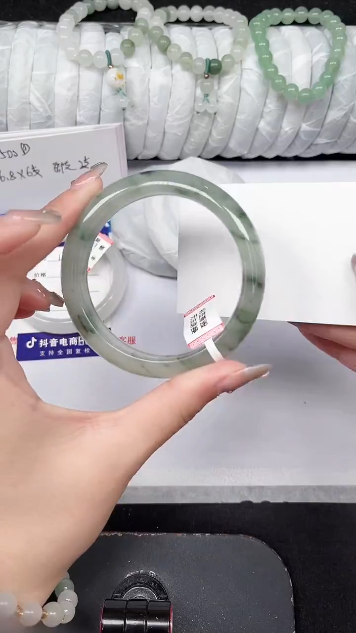 未镶嵌手镯石英质玉123-58/59