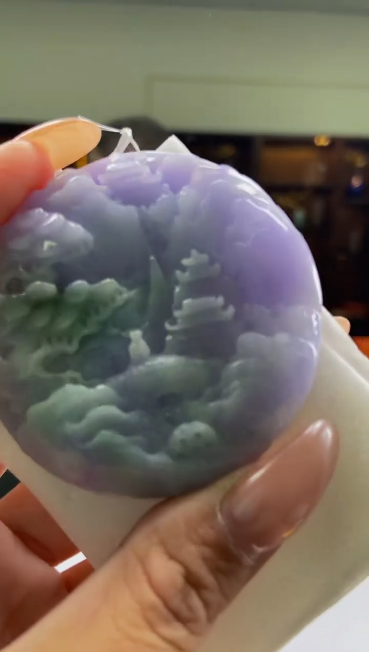 【闪购商品】定制翡翠未镶嵌LJ毛货翡翠WD00062