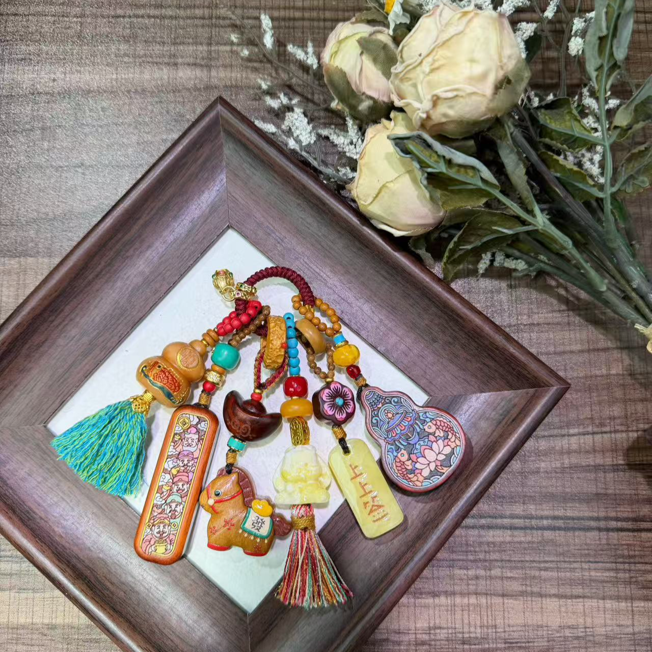 1月3日 花间酒 E101-E200 手工DIY饰品配件 手机链包挂钥匙扣配件