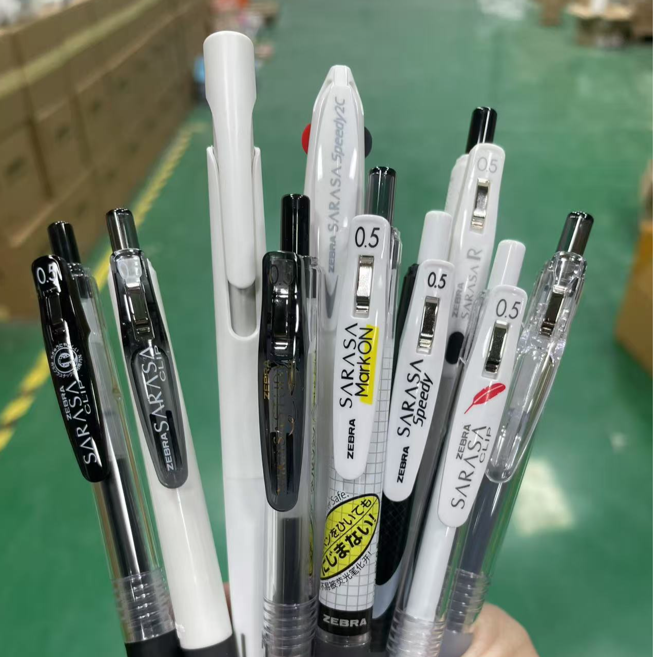 【高端斑马全家桶十支】斑马黑色组合学生考试刷题按动速干中性笔