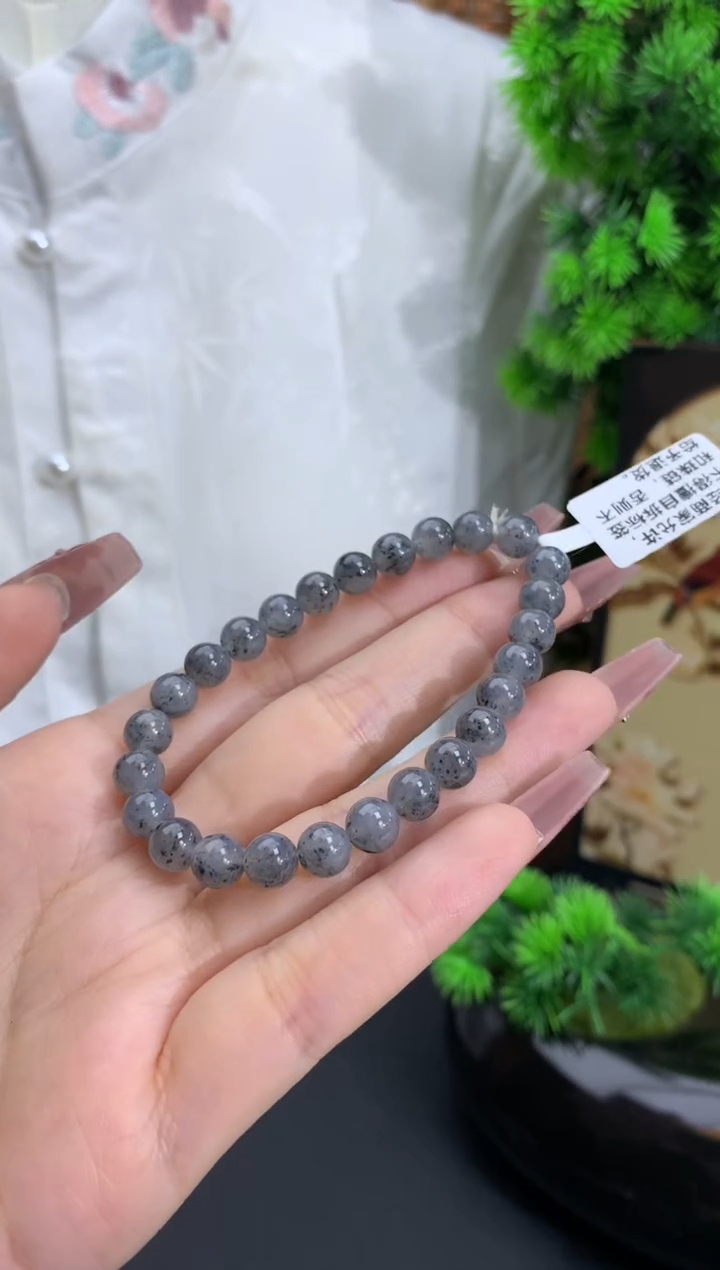 【闪购商品】未镶嵌翡翠手链卡6.6mm