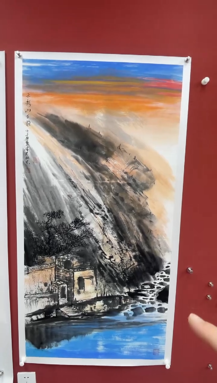 【闪购商品】国画张领军8平尺画作-8