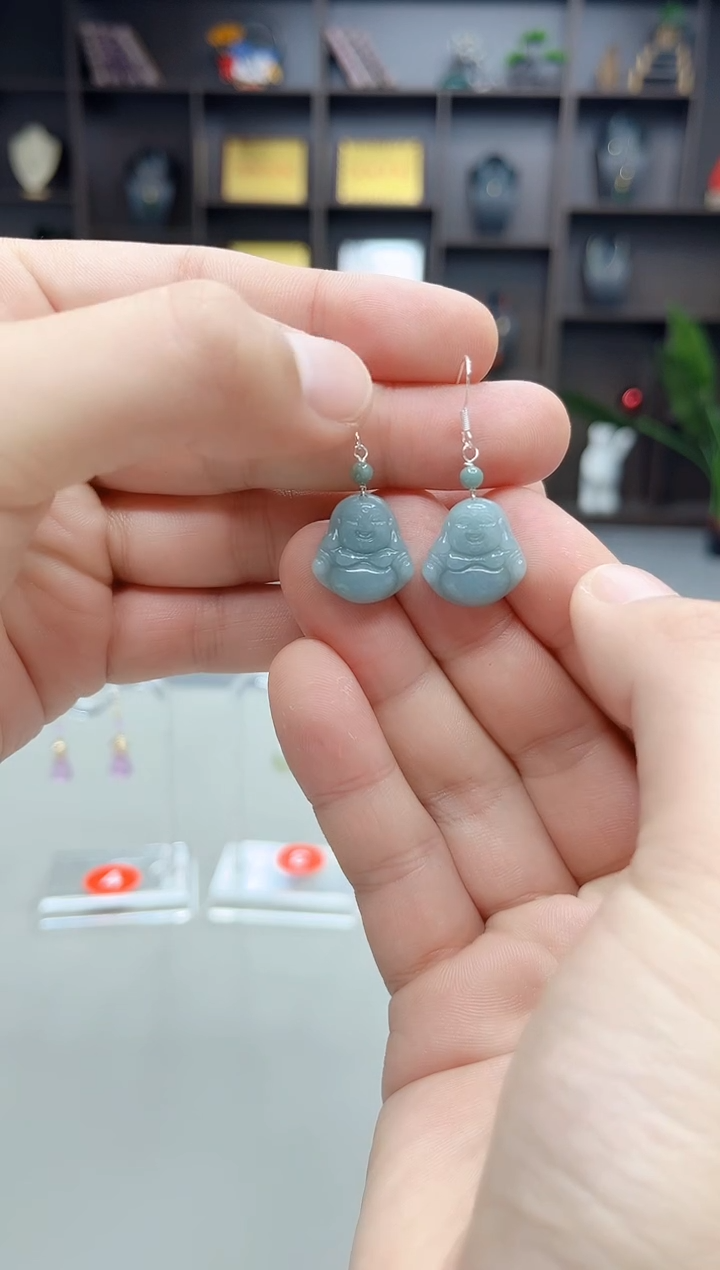 未镶嵌翡翠耳饰X42