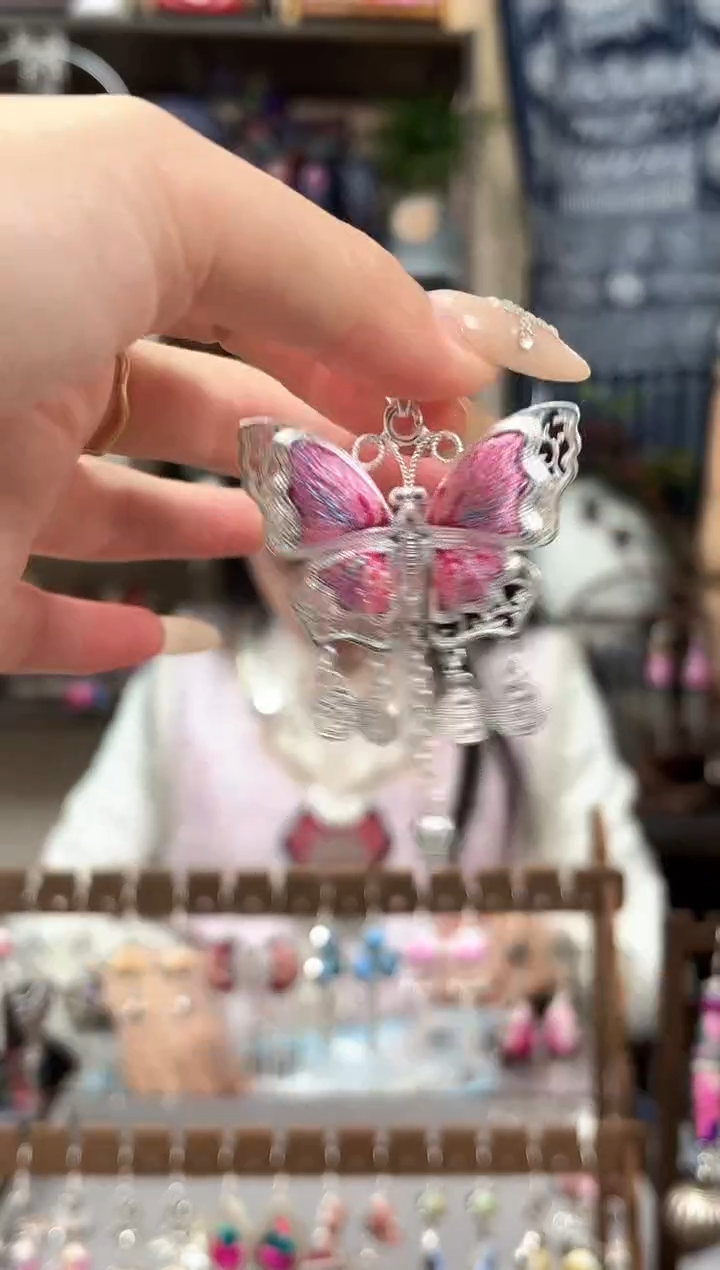 织绣民族风非遗老绣苗银饰品714