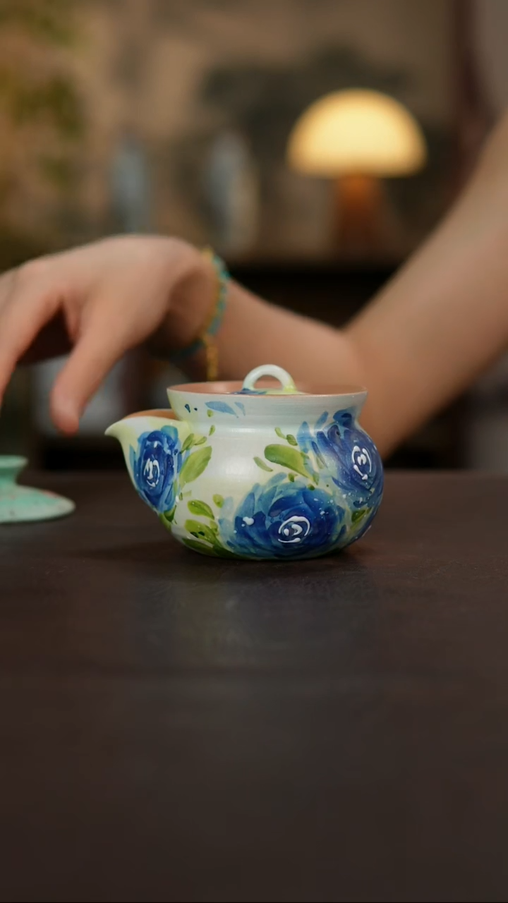 杯景德镇陶瓷杯碗柴烧多人