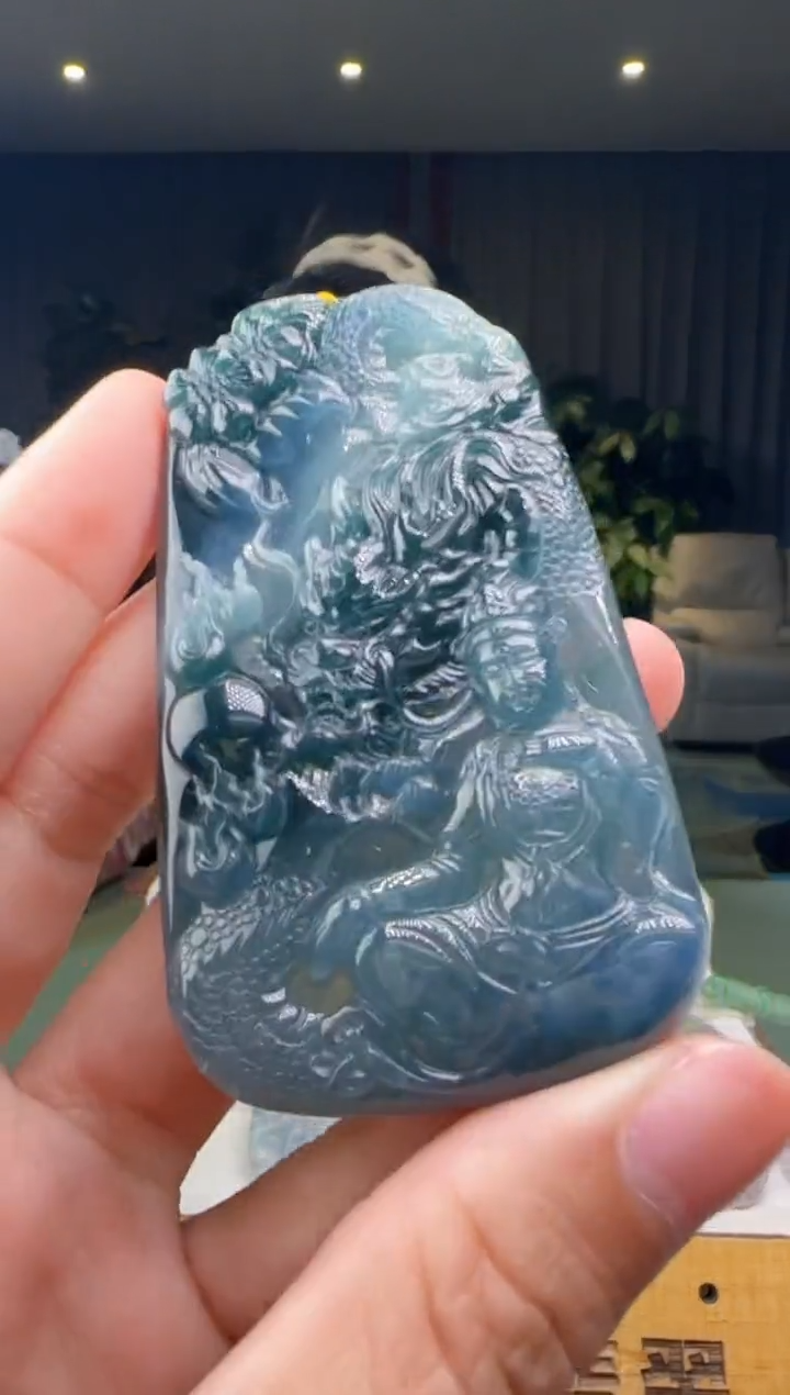 【闪购商品】翡翠吊坠(不含链)未镶嵌XM@@960Q3J15487