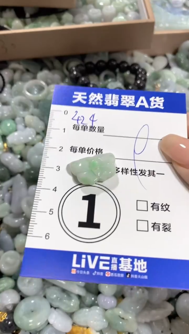 颈饰未镶嵌翡翠天然翡翠A货批量多样性发一件