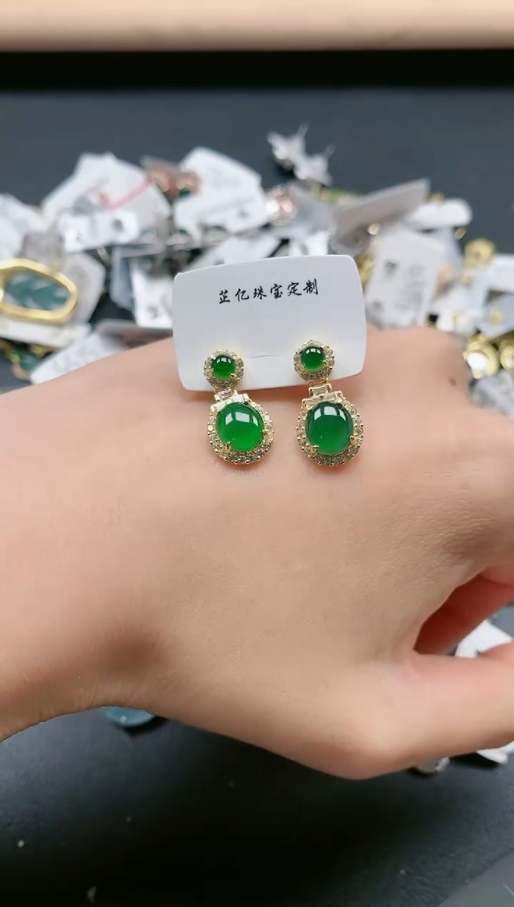 【闪购商品】翡翠戒指银S925镶嵌1111111