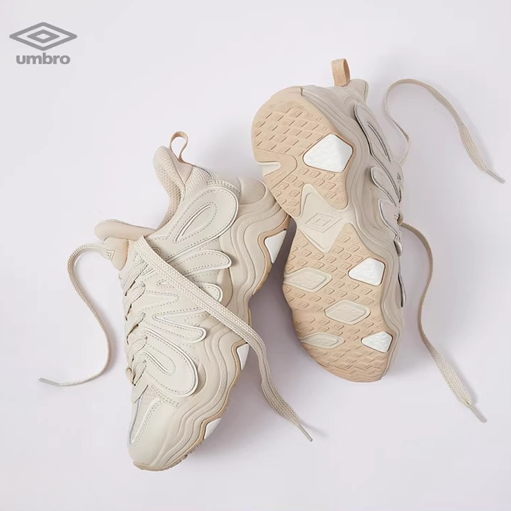 umbro茵宝官方千层休闲鞋复古厚底增高女鞋春季老爹鞋运动鞋女款