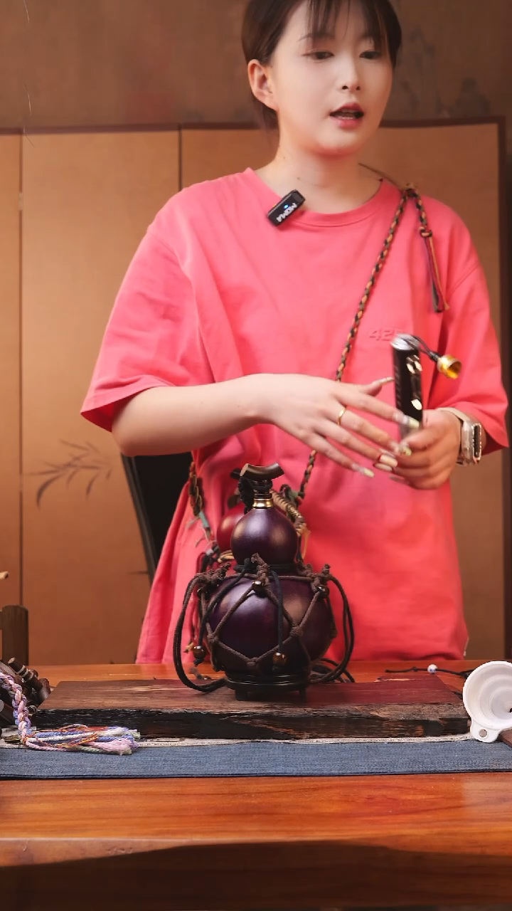 1756号精品大漆葫芦防腐防渗装水茶酒