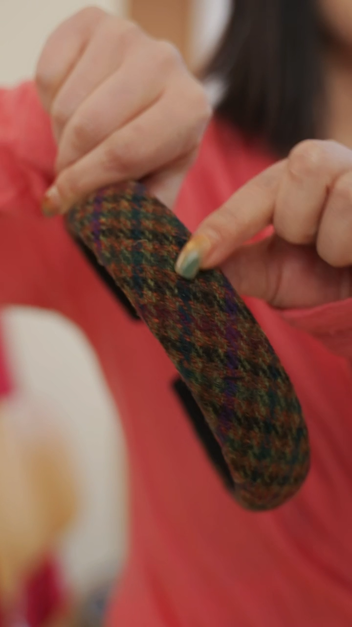 混纺1个LR60A0521-FG 小香风发箍