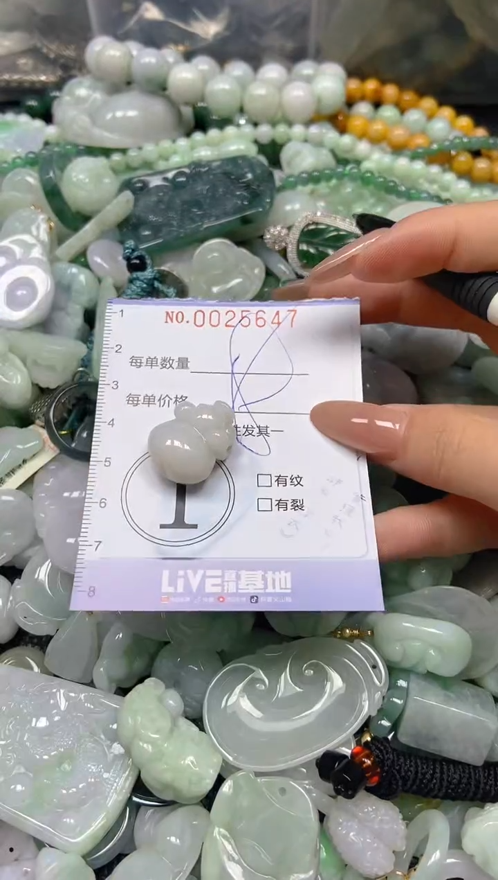 【闪购商品】翡翠颈饰未镶嵌闪购0025647